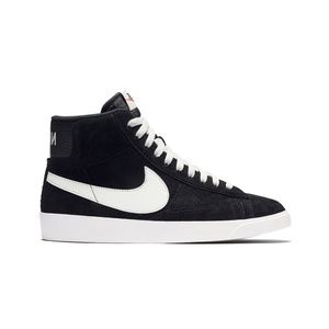 W Nike Blazer Mid Vintage Suede Black/White Size 9
